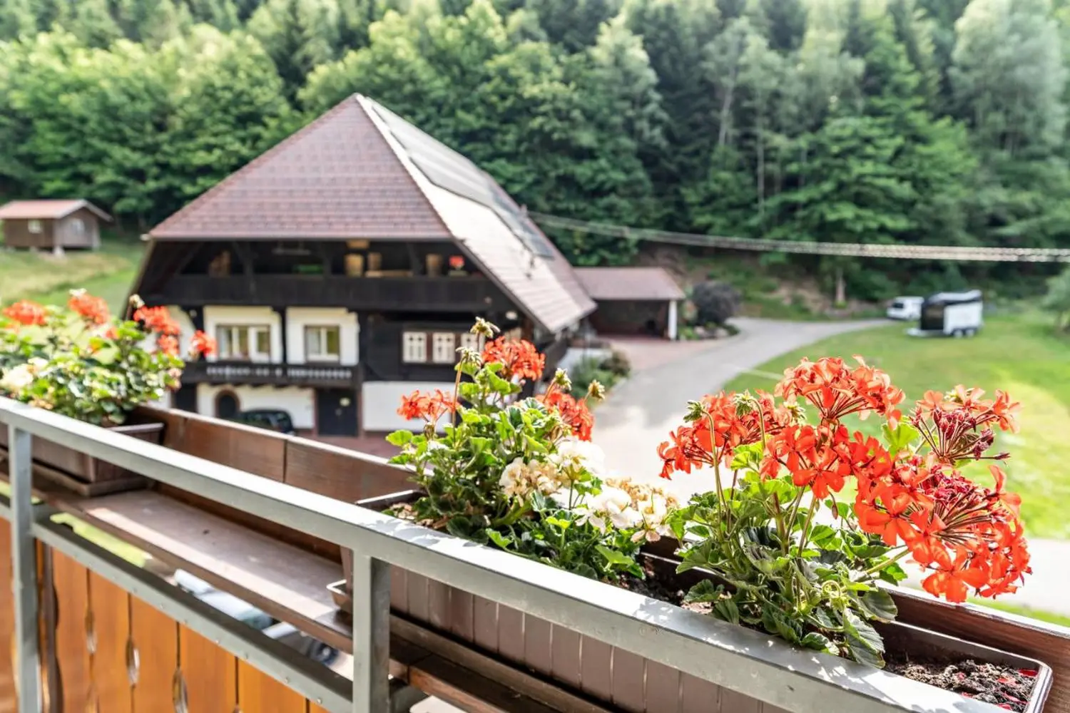 Hermeshof - Ferienhaus Außenbereich